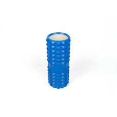 Масажний ролик EasyFit Grid Roller 33 см v.1.2 синій, код: EF-2022-Bl