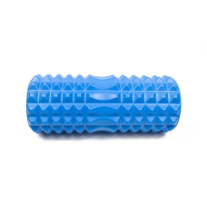 Масажний ролик EasyFit Grid Roller 33 см v.1.2 синій, код: EF-2022-Bl