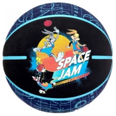М"яч баскетбольний Spalding Space Jam Tune Court №6, чорний-синій, код: 689344412986
