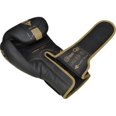 Боксерські рукавиці RDX F6 Kara Matte 16 унцій, чорний-золотий, код: BGR-F6MGL-16OZ