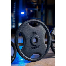 Диск олімпійський RN-Sport 20 кг під гриф Ø51мм з Quatro хватом, код: RN_quatro 20-51