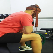 Упряж EasyFit Bison коричнева (шкіра), код: EF-HLBSNBR-EF