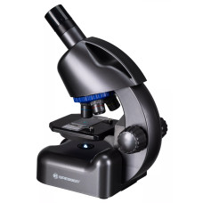 Мікроскоп Bresser Junior CM-04 100x-900x Black з набором для дослідів і адаптером для смартфона (14951), код: 931504-SVA