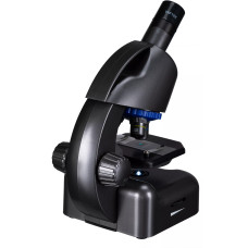 Мікроскоп Bresser Junior CM-04 100x-900x Black з набором для дослідів і адаптером для смартфона (14951), код: 931504-SVA