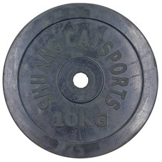 Диски обгумовані BioGym Shuang Cai Sports 10кг (d-30мм), код: TA-1445-10S-S52