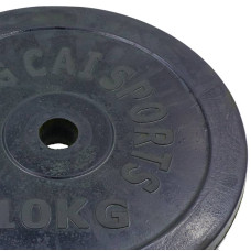 Диски обгумовані BioGym Shuang Cai Sports 10кг (d-30мм), код: TA-1445-10S-S52