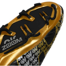 Бутси футбольні Zoom розмір 45, чорний-золотий-срібний, код: 220918B-4_45BKGR