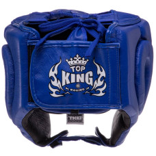 Шолом боксерський відкритий Top King Open Chin XL синій, код: TKHGOC_XLBL-S52