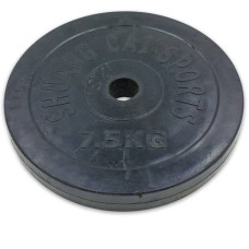 Диски обгумовані BioGym Shuang Cai Sports 7,5кг (d-52мм), код: TA-1803-7_5B-S52
