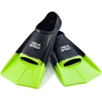 Ласти дитячі Aqua SpeedTraining Fins, розмір 31-32, чорний-зелений, код: 5908217656292