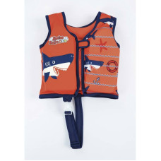 Жилет для плавання дитячий Aqua Speed​​Swim Jacket, 18-30 кг, помаранчевий, код: 5908217683878