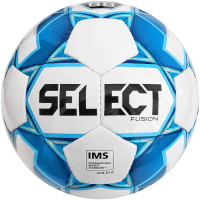 М'яч футбольний Select Fusion IMS 085500-012 №3, біло-блакитний, код: 5703543226412