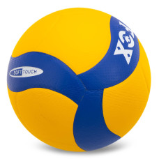 М"яч волейбольний FOX №5 PU, жовтий-синій, код: V330W-F-S52