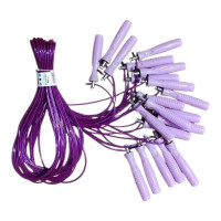 Скакалка дитяча з пластмасовими ручками SNS TS-1938-Purple 10 шт в упаковці, код: 50039-SNS