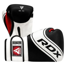 Боксерські рукавиці RDX 4B Robo Kids White/Black 6 унцій, код: JBG-4B-6oz