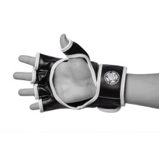 Рукавички для ММА PowerPlay Black/White XL, код: PP_3056A_XL_Black