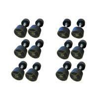 Уретановий гантельний ряд Generation Fitness FF51D4B-12,5/25kg (6 пар) 225 кг, код: 522927-AX
