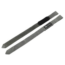 Лямки для тяги Ezous Leather Lifting Straps 590x38 мм, 2шт, сірий, код: B-07