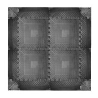 Захисний килимок Insportline Rubber puzzle 1,2 cm, код: 2384-IN