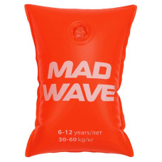Нарукавники для плавання дитячі надувні MadWave Basic 2шт, 2-6 років, помаранчевий, код: M075605_2-6OR
