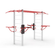Спортивний комплекс StreetGym Гімнаст з рукоходом, код: SS00475-LD