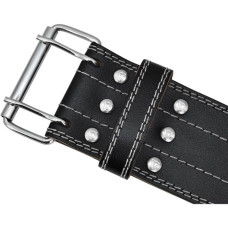Пояс для важкої атлетики RDX Leather Black/White L 403002-RX