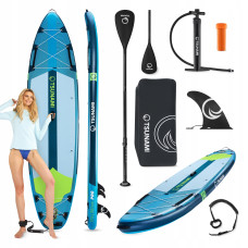 Надувна SUP дошка Tsunami Pro 350 см з веслом T15, код: P-5905973405638