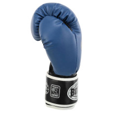 Рукавички боксерські Boxer Еліт кожвініл 14 унцій, синій-чорний, код: 2022_14_BL-S52