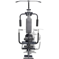 Фітнес станція VidaXL чорний, код: M-6574937-IN