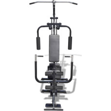 Фітнес станція VidaXL чорний, код: M-6574937-IN