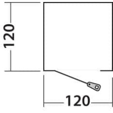 Намет технічний EasyCamp Little Loo Granite Grey (120427), код: 929595-SVA