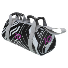 Мішок обтяжувач для функціонального тренінгу Power Bag Mdbuddy 10кг, чорний, код: FI-2820-10