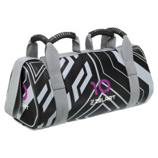 Мішок обтяжувач для функціонального тренінгу Power Bag Mdbuddy 10кг, чорний, код: FI-2820-10