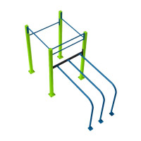 Комплекс гімнастичний StreetGym Воркаут, код: SS00667-LD