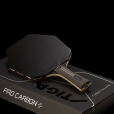 Ракетка для настільного тенісу Stiga Pro Carbon Plus Cybershape 5 Star FL (1215-0401-35), код: 931184-SVA
