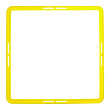 Тренувальна наземна сітка PlayGame Hexagon Agility Grid квадратна 425х425 мм, салатовий, код: C-1411_LG