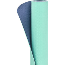 Килимок для йоги Adidas Double Sided Yoga Mat 1760х610х6 мм, ментоловий-сірий, код: 885652022477