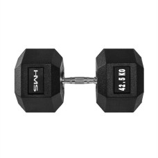 Гантель HMS Hex Pro 1x42,5 кг, код: 5907695518214-IN