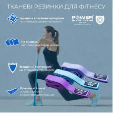 Набір тканевих гумок Power System Booty Band Set Long, код: 4129MX-9