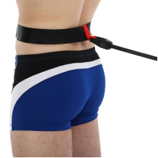 Поясний тренажер для плавання MadWave Long Belt червоний, код: M077803405W-S52