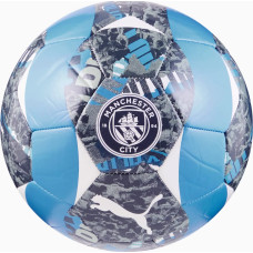 М'яч футбольний Puma MCFC Prematch Ball 084548-74 №5, сірий-блакитний, код: 4067984029263