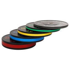 Бамперні диски гумові Zelart Bumper Plates 51мм, 15кг, чорний-жовтий, код: TA-4790-15