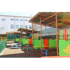 Альтанка без підлоги InterAtletika 5060х3945х3197 мм, код: УТ502.1-SM