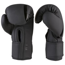 Боксерські рукавички FGT Collection з друком на манжеті, Flex, 12oz, чорний, код: FT3035/12-P-WS