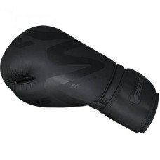 Боксерські рукавички RDX F15 Matte Black 12 ун, чорний, код: 403010_12