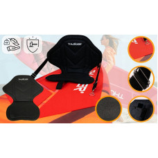 Надувна SUP дошка Thunder Isle з веслом, 3200х760х150 мм, рожевий-помаранчевий, код: SUP-ISLE