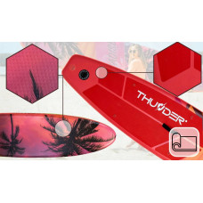 Надувна SUP дошка Thunder Isle з веслом, 3200х760х150 мм, рожевий-помаранчевий, код: SUP-ISLE
