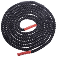 Канат для кросфіту Zelart Combat Battle Rope 15 м, чорний, код: FI-2597-15-S52