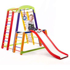 Дитячий спортивний куточок SportBaby Крихітка 1300х1300х1500 мм, код: Крихітка - 1 Plus 1-1