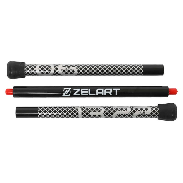 Бодібар 3-х секційний Bar Zelart 6кг, чорний-сірий, код: FI-9994-6-S52